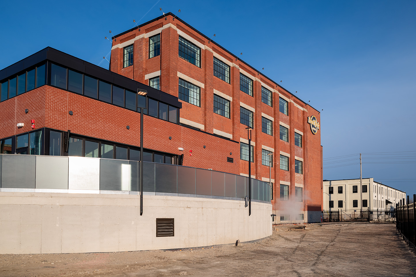 Exterior shot of Hard Rock Hotel in London, ON